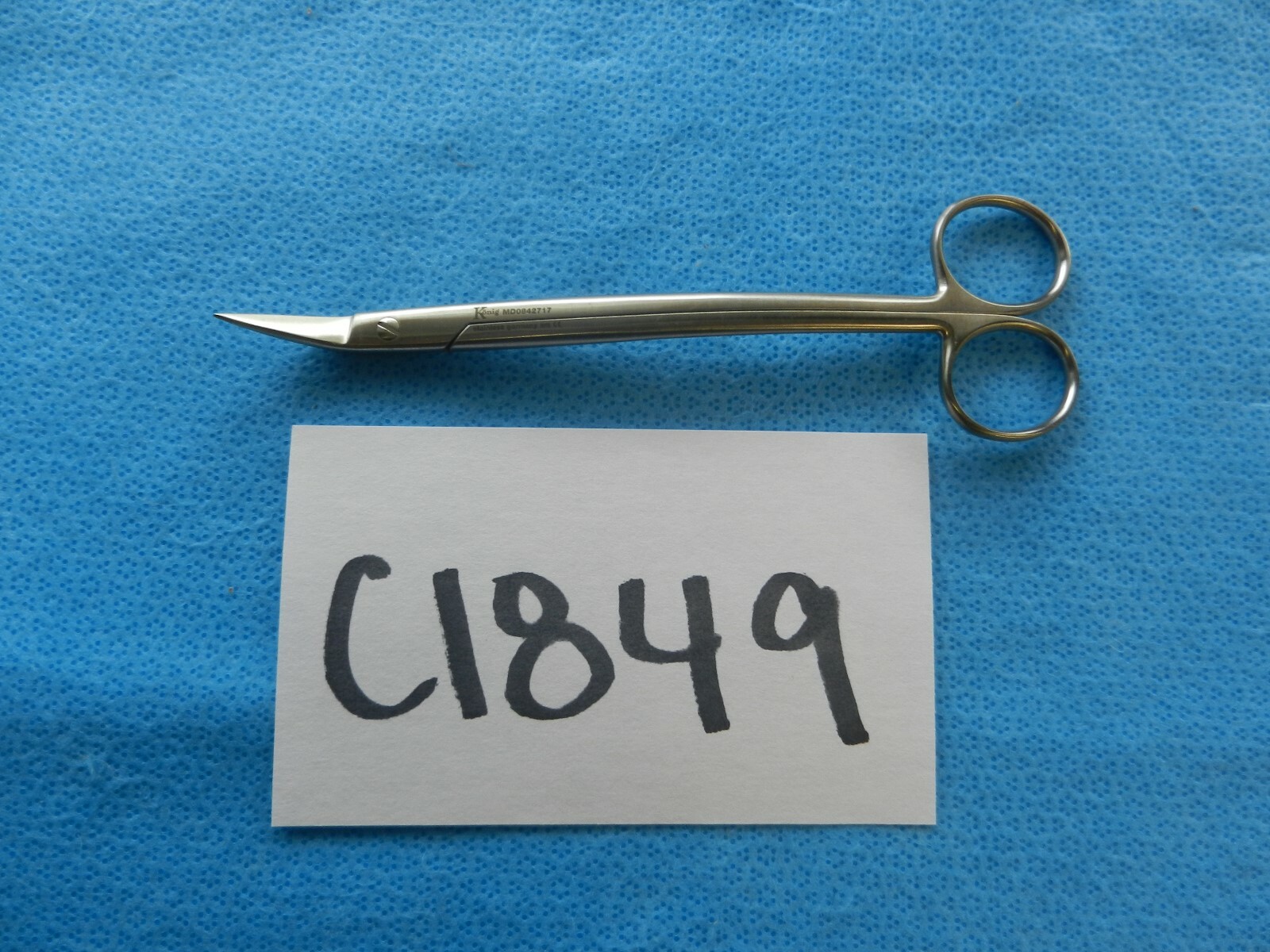 Konig Surgical ENT Laryngeal Scissors MD0842717