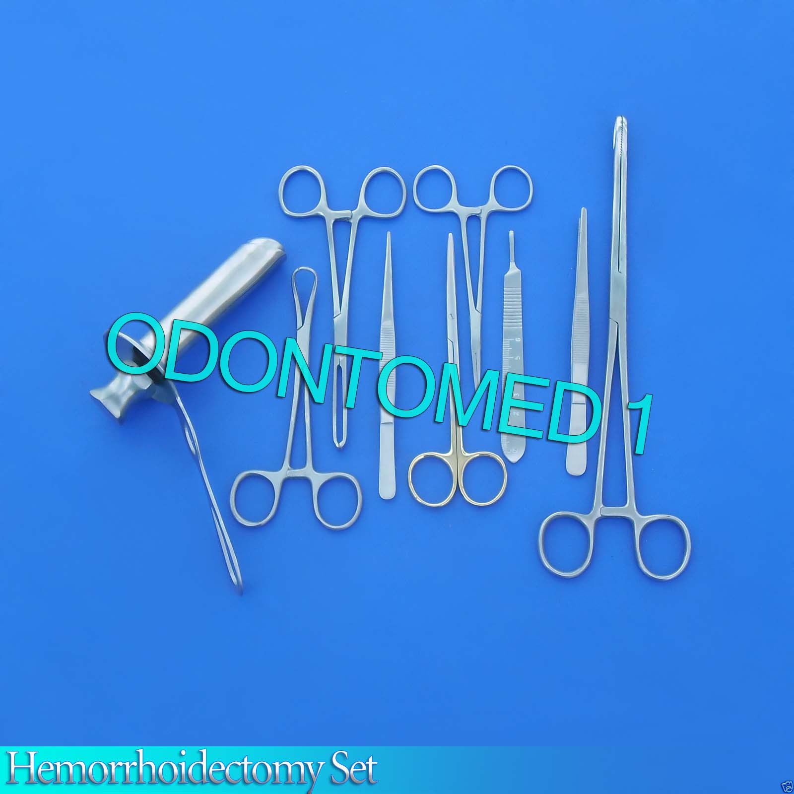 HEMORRHOIDECTOMY SET SURGICAL INSTRUMENTS DS-999