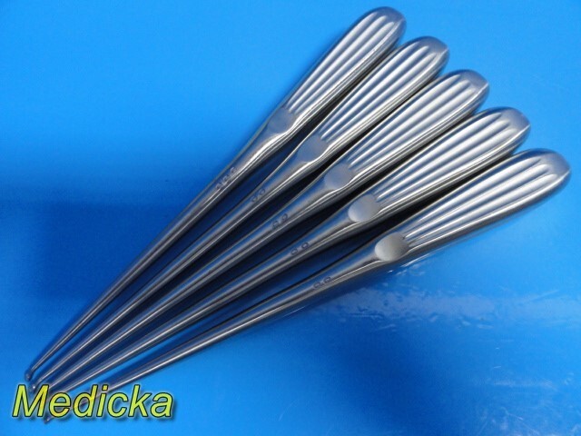 10X Aspen Symmetry Assorted Epstein; Bruns & Spinal Fusion Bone Curettes ~ 35751