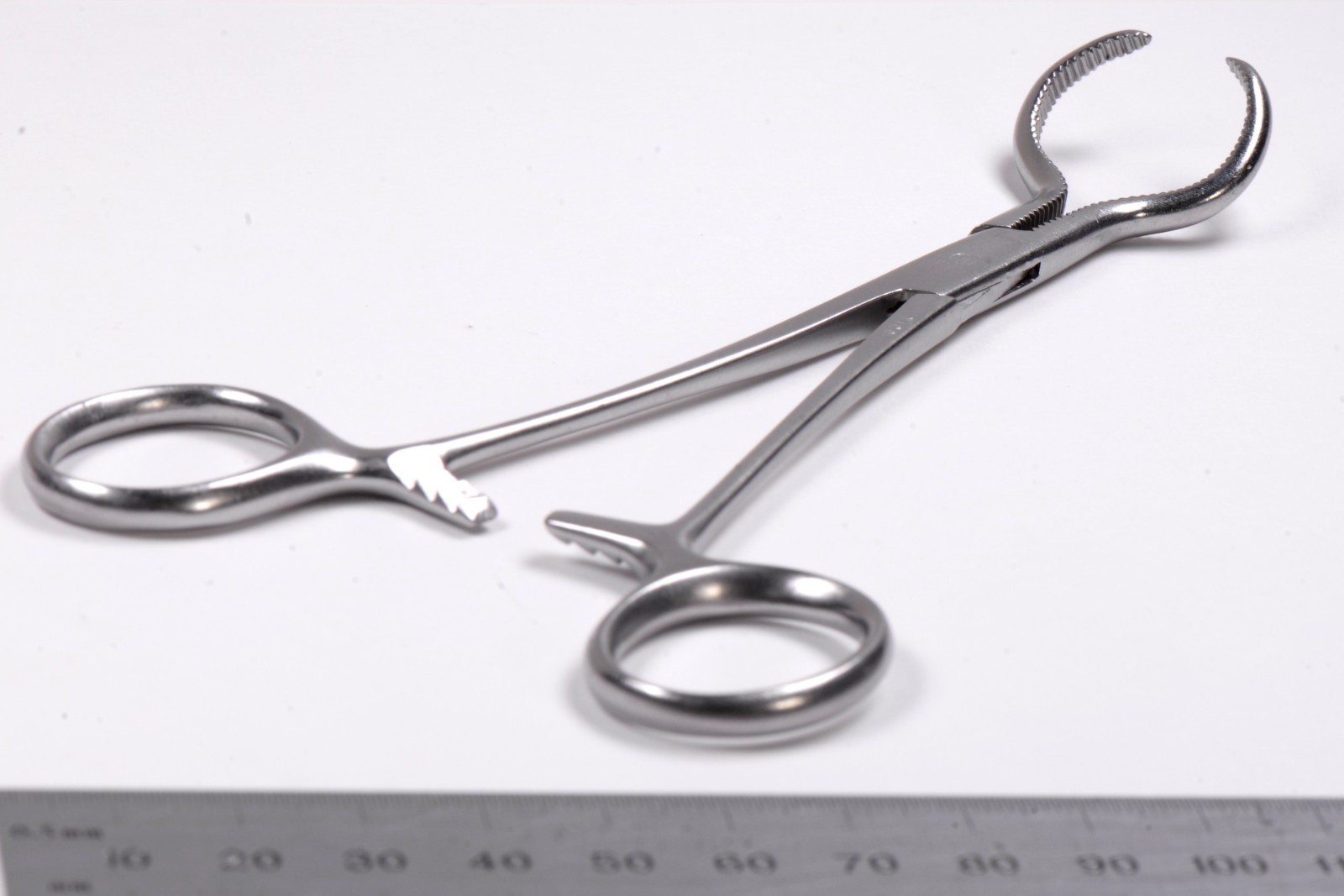 Lewin Bone Forceps 6″ Ratchet Curved Jaws Orthopedic Surgical Stainless Steel