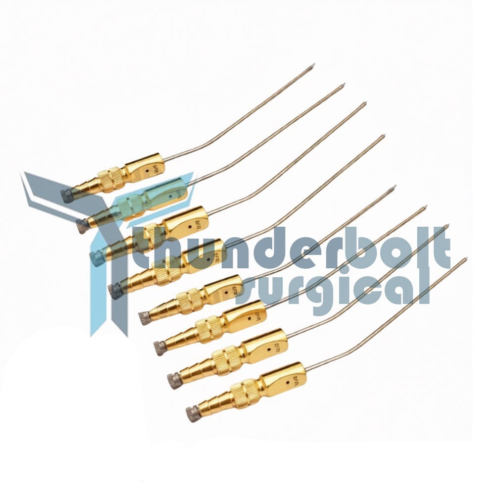 Frazier Suction Tube With Atraumatic Tip Surgical Instruments Set of 9 Pieces