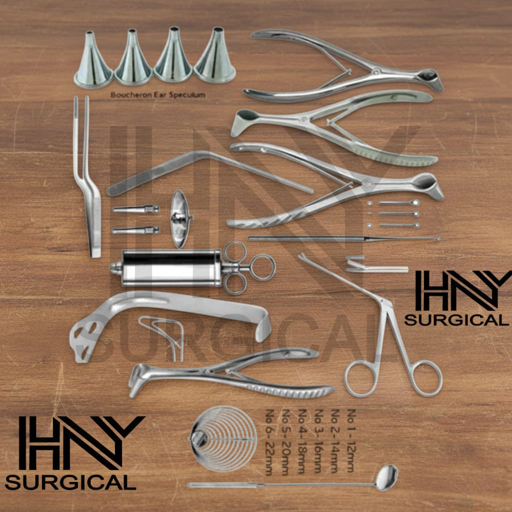 Surgical ENT Instruments Set Complete ENT Set