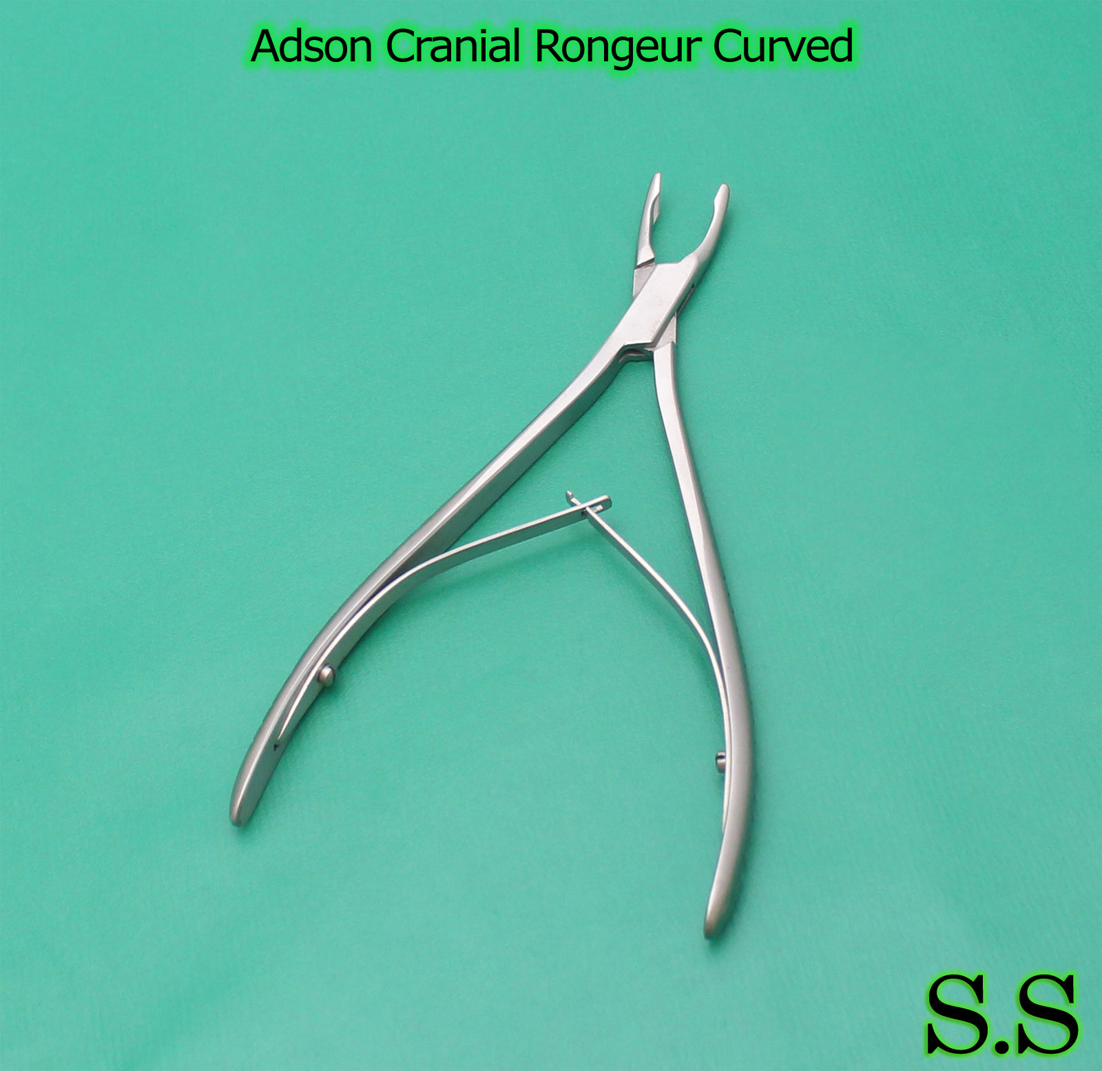 Adson Cranial Rongeur Curved Surgical Instruments