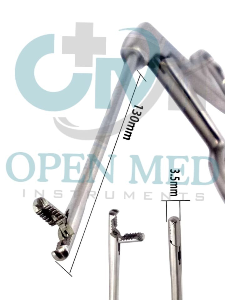 Arthroscopy Grasper with Tooth 3.5mm 13cm Reusable Orthopedic Inststruments