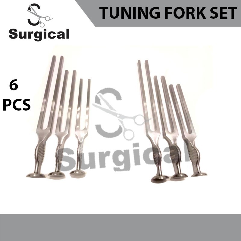 Tuning Fork | Gardiner Brown | Set of 6 PCs | ENT / Neurology Instruments