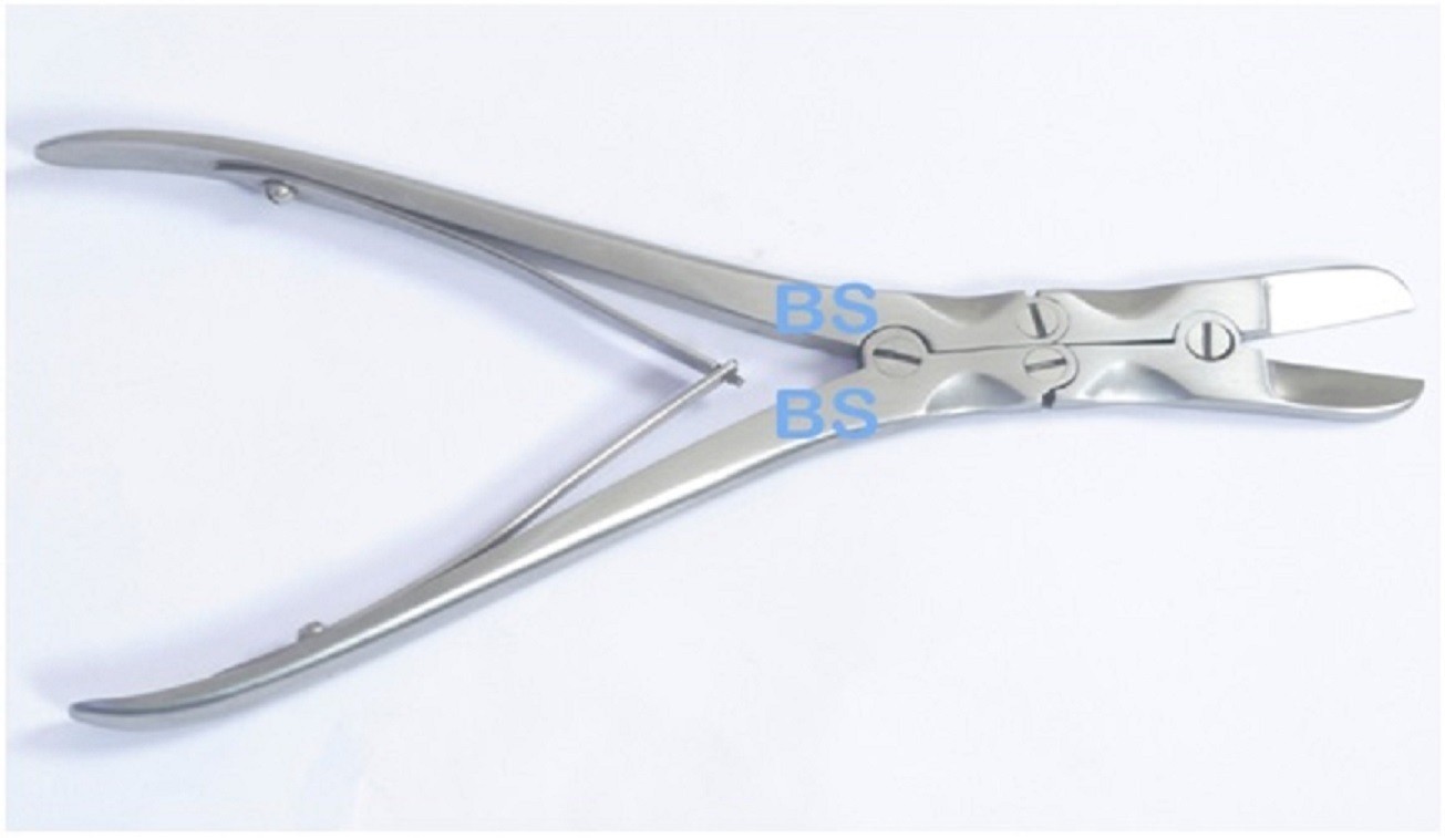1Pc Double Action Bone Cutter Available 7 Length Straight Orthopedic Instruments