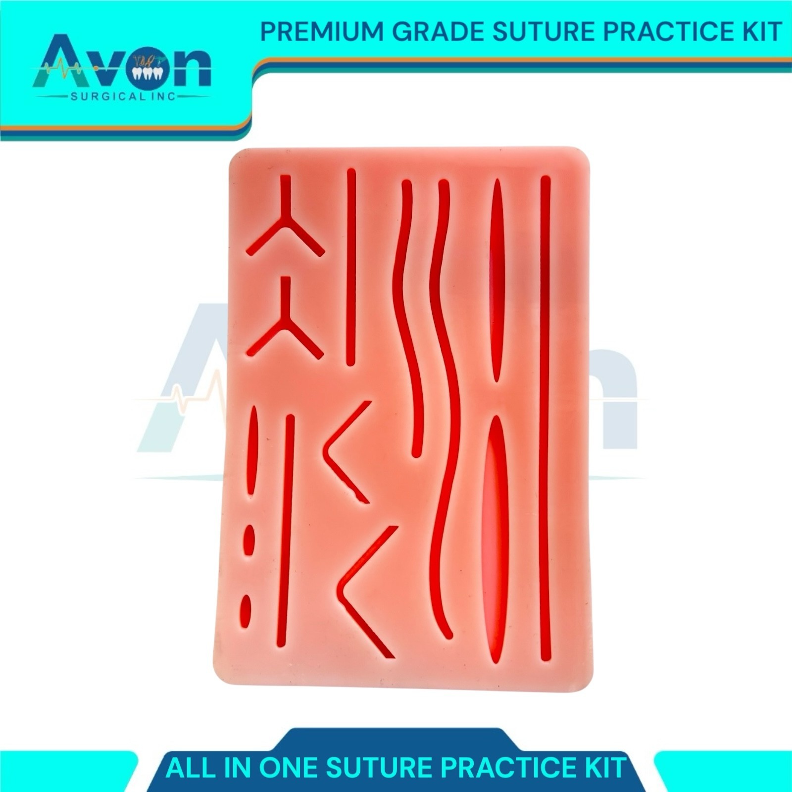 20PCS Practice Suture Kit for Training Student Use – Includes Essential Tools