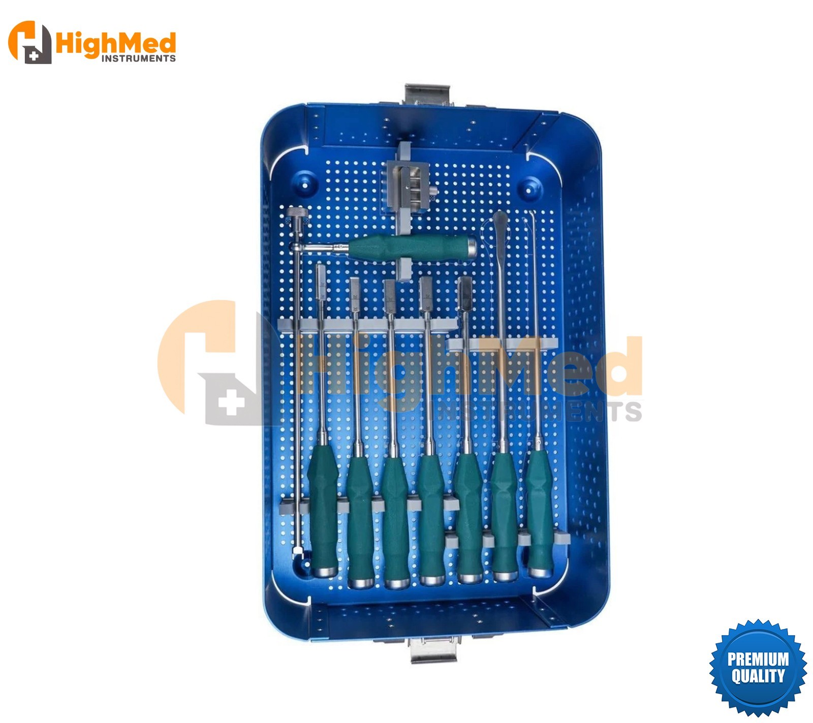 Spine Bone Surgery instruments set Peek Cervical Cage surgical Orthopedic Set LS