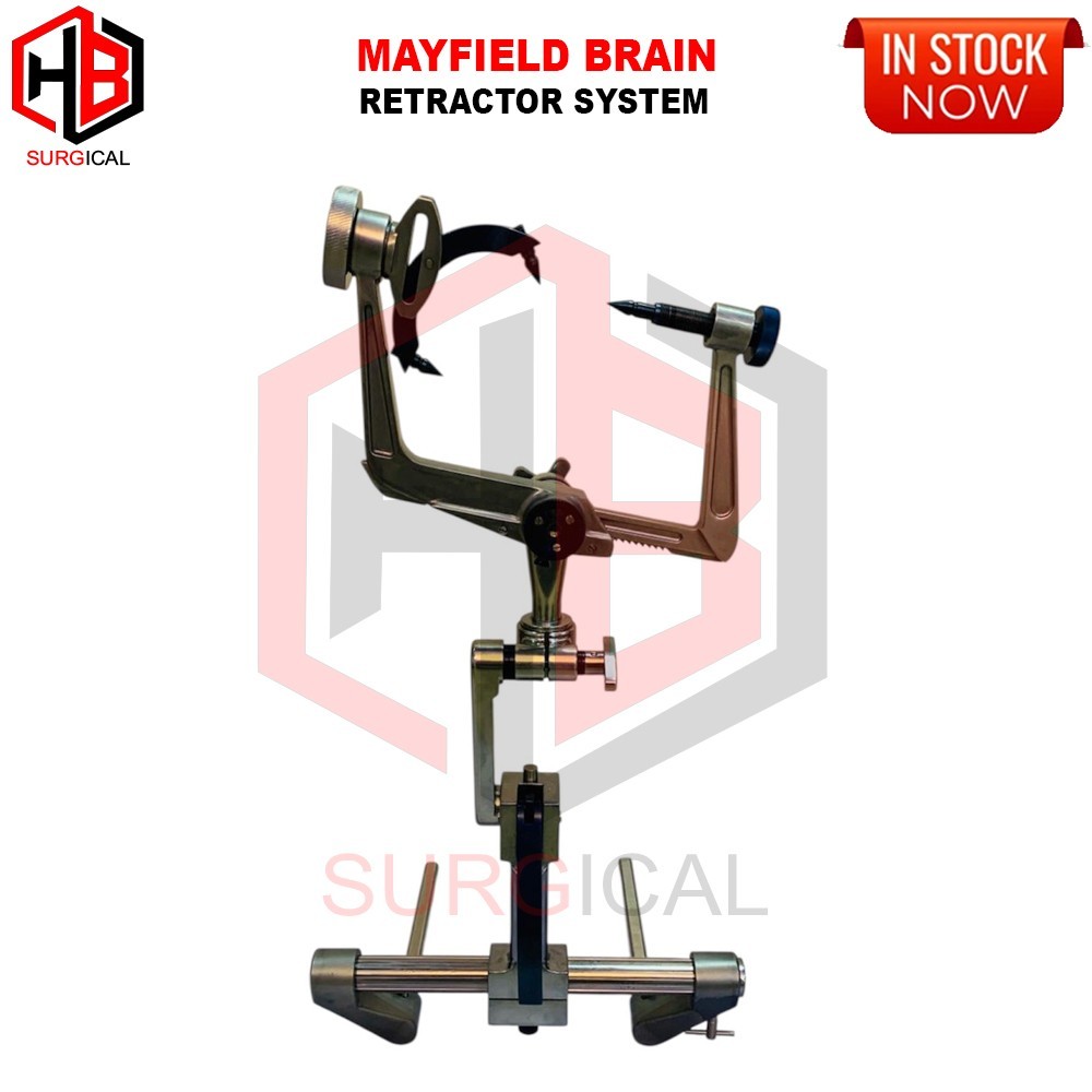 Skull Clamp Mayfield Brain Retractor System Mayfield Retractor System silver
