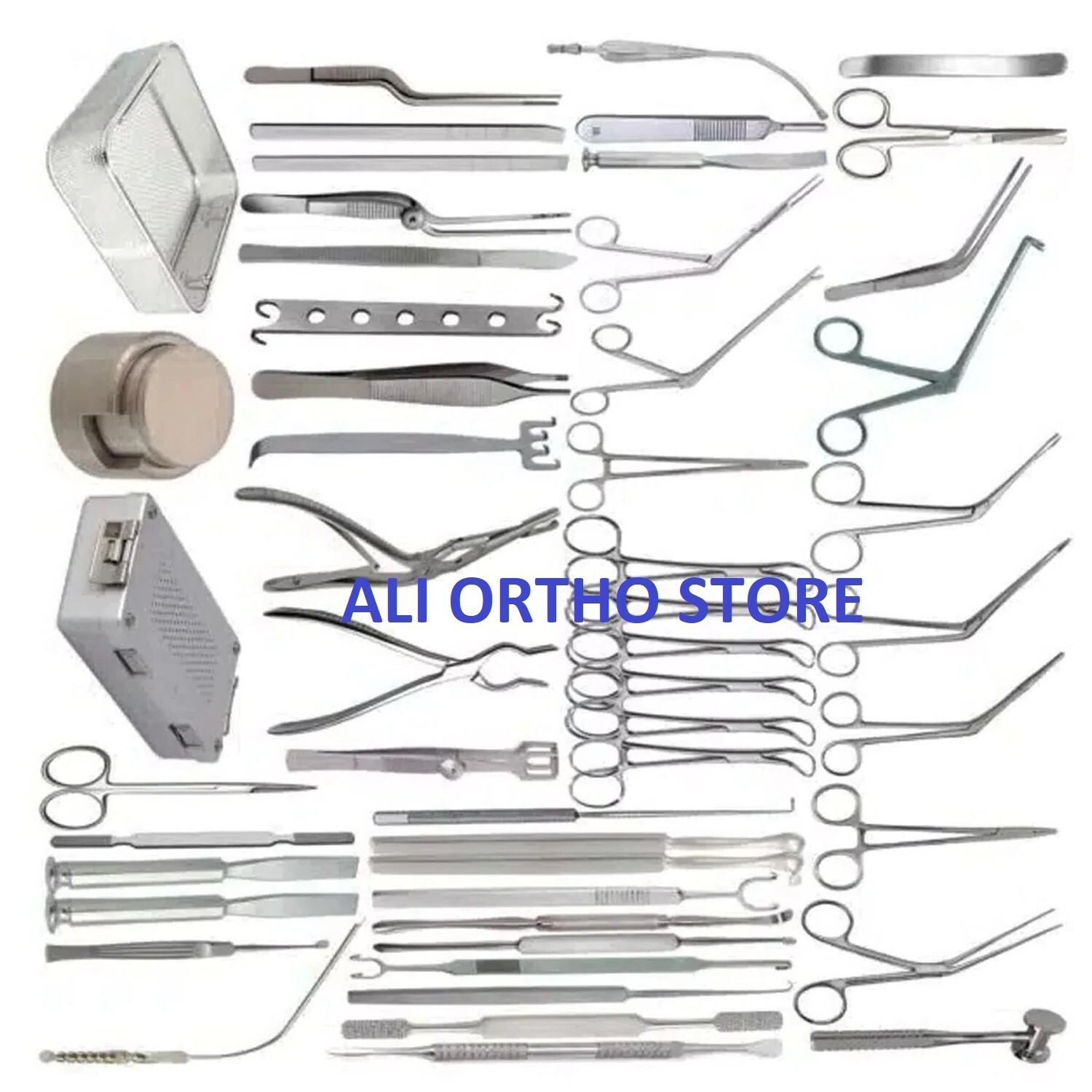60 pcs Septoplasty surgical set for correct deviated nasal septum instruments CE