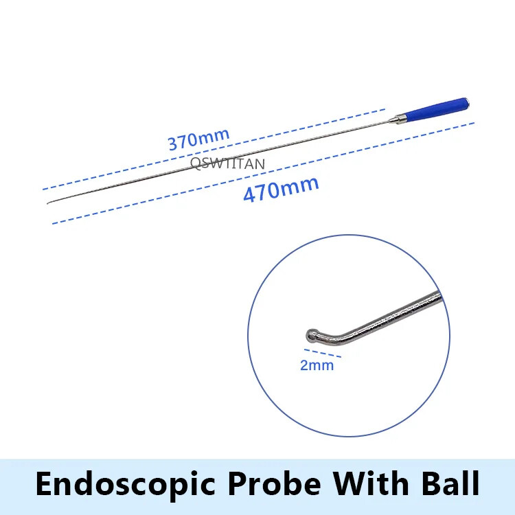 1pc Endoscopic Probe Elevators Endoscopic Probe With Ball Surgical Instruments