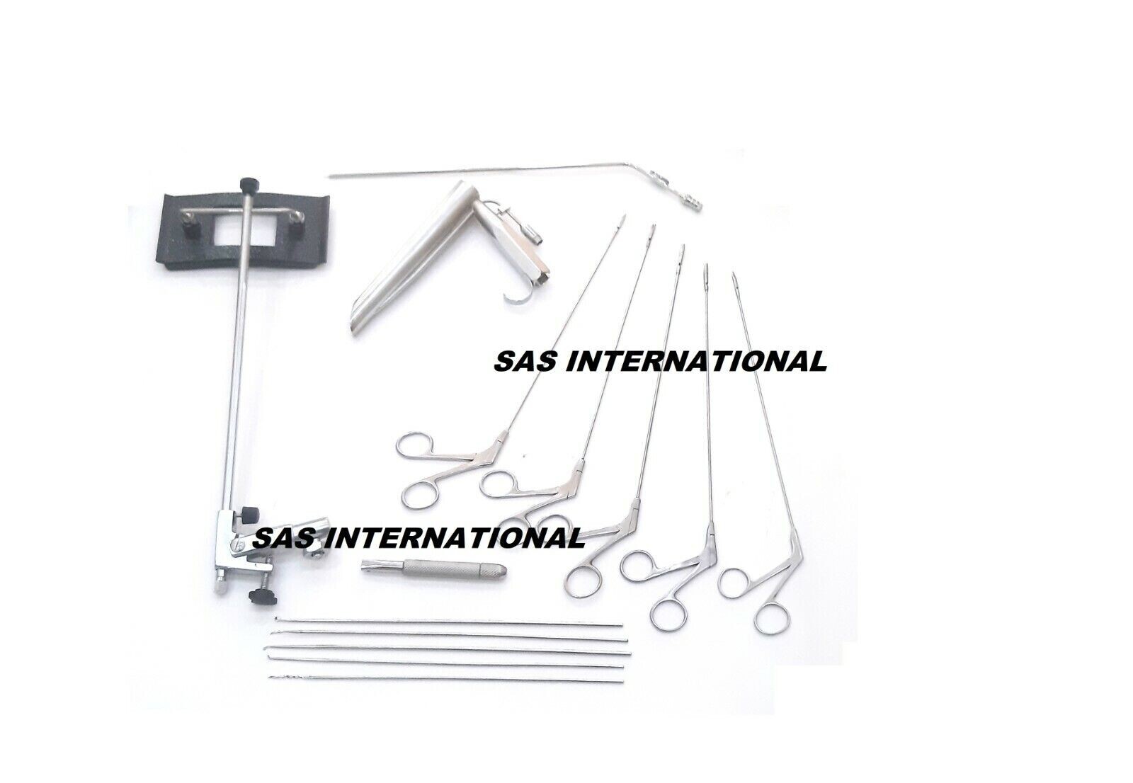 Micro Laryngeal Pedestal Laryngoscope Set Of 14 For ENT Surgery instrument