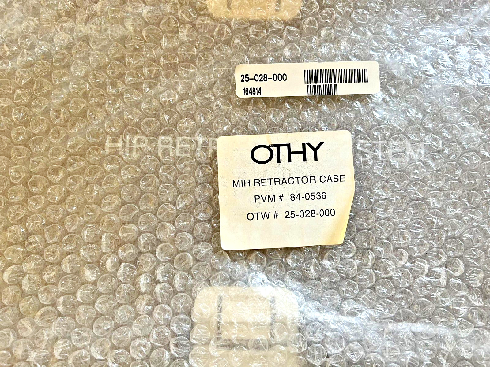 NEW Symmetry Surgical MIH Hip Retractor case Reference # 25-028-000 Empty Case
