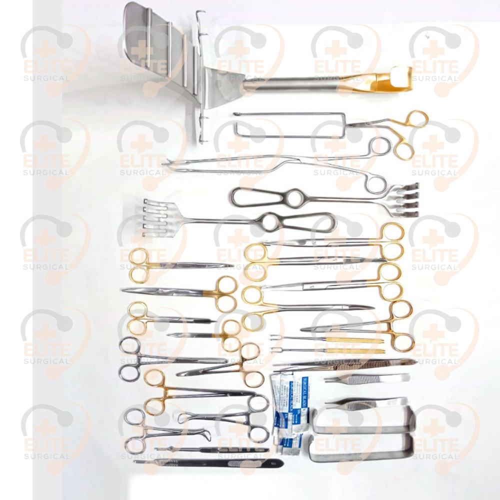 Abdominoplasty Tummy Tuck Surgery Set Of 30 PCs, Plastic Surgery Instruments