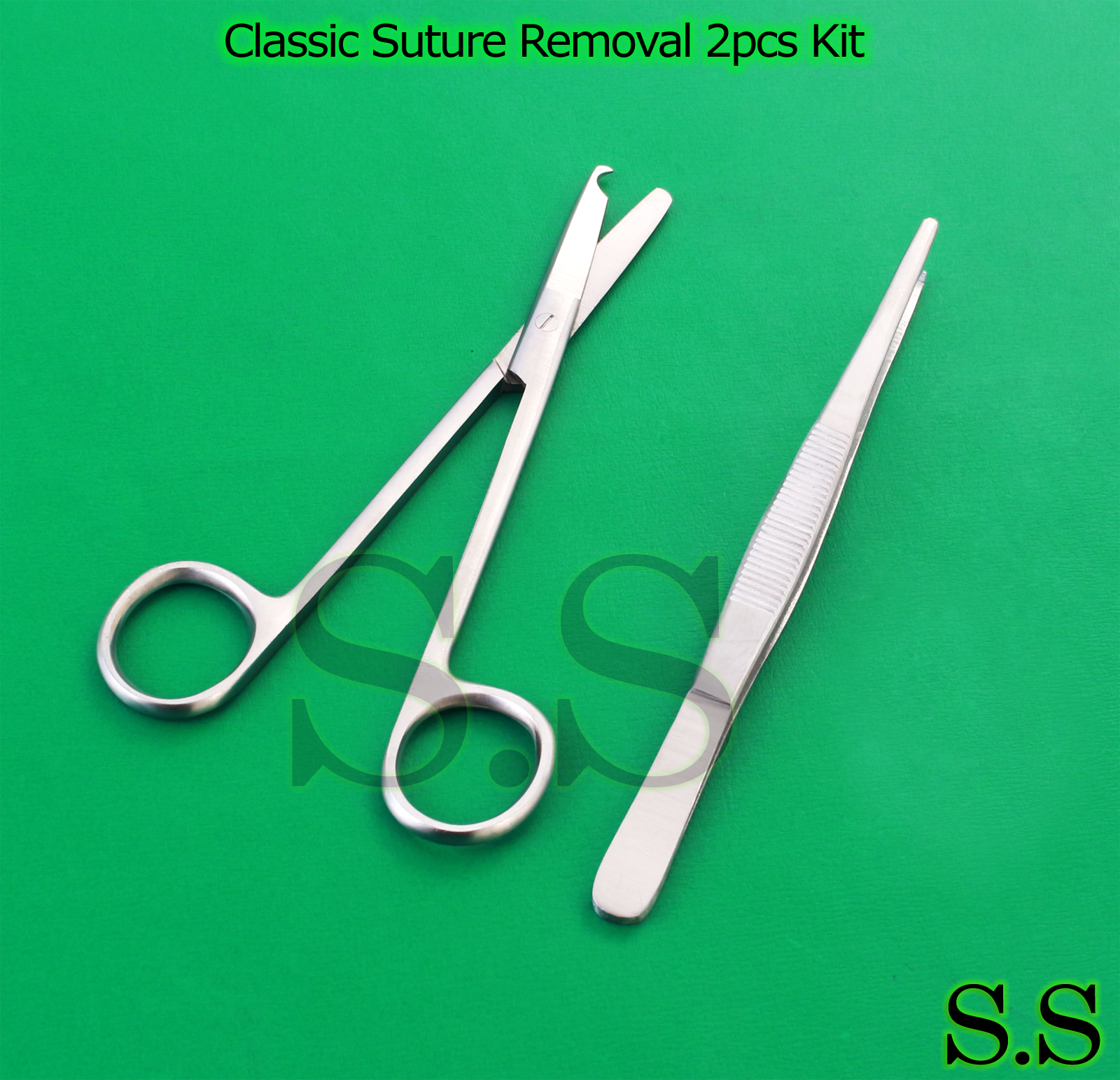 Classic Suture Removal 2pcs Kit Surgical Instruments