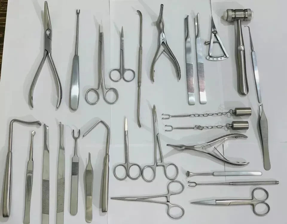Rhinoplasty Instruments 25 PCS Set Nose Surgery Instruments