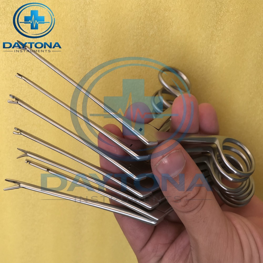 Tympanoplasty Instrument Set, Surgical Instruments Micro Ear Forceps Surgery Set