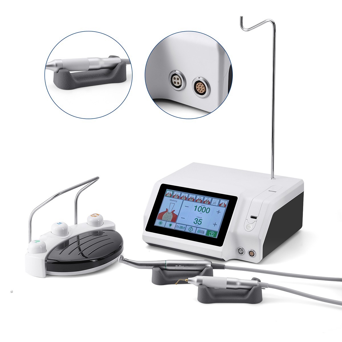 2-in-1 Device Dental Implant Ultrasonic Bone Cut Piezosurgery Unit Touchscreen
