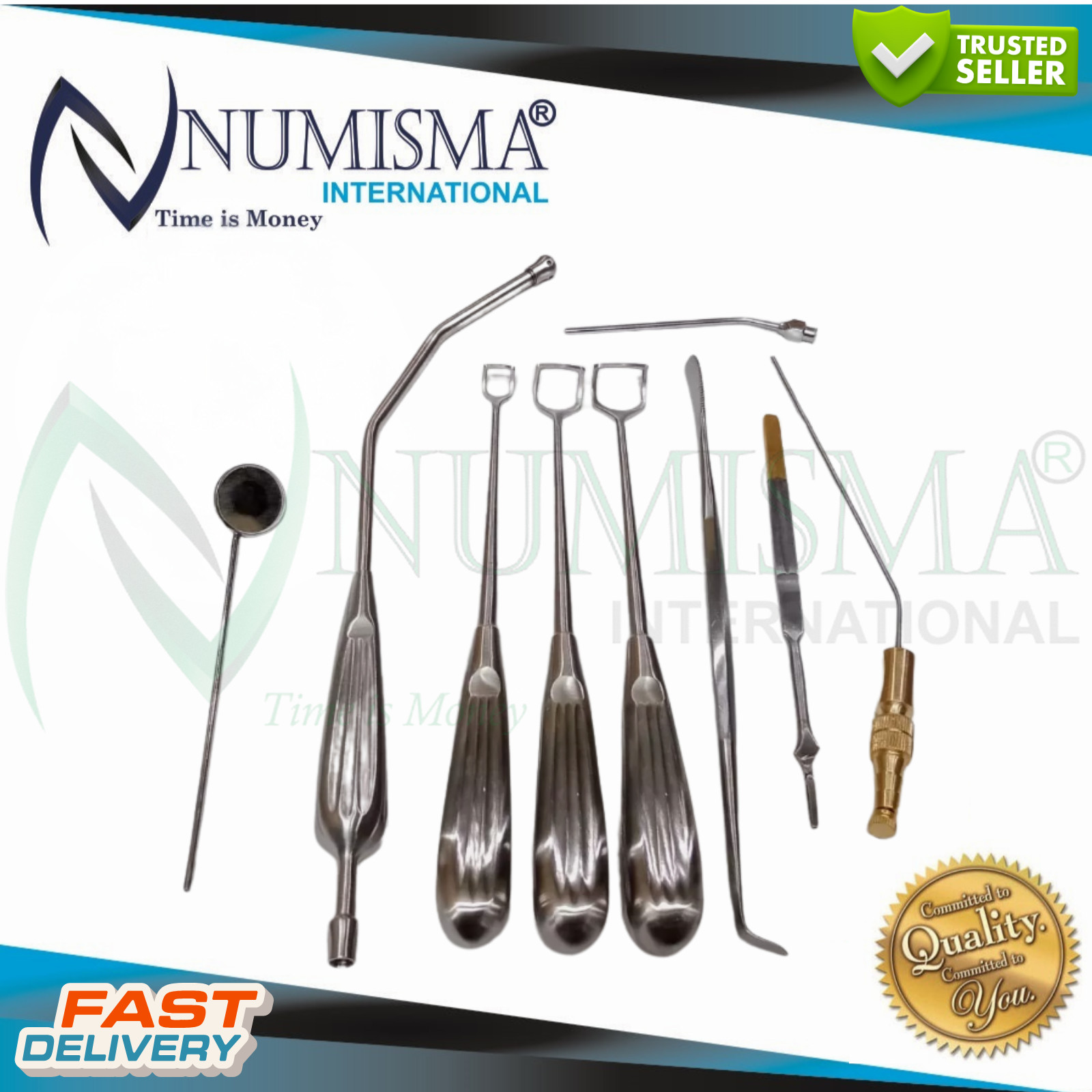 Tonsil & Adenoid Tray 30 Pcs Set | Surgical Instruments | ENT Instruments | CE