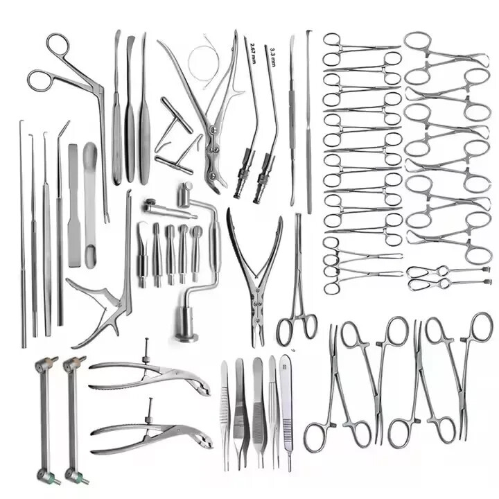 NeuroSurgery Instruments Set Of 151 PCS German Stainless Steel instruments