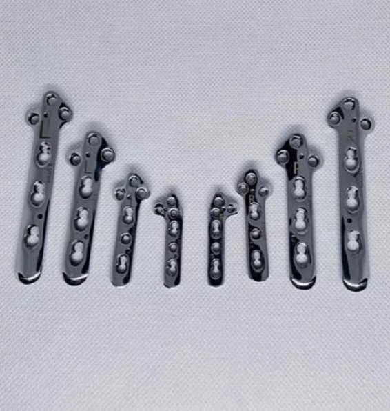 Veterinary Orthopedic Locking Plates TPLO 2.0mm 2.5-2.7-3.5mm Set Right Left 8Pc