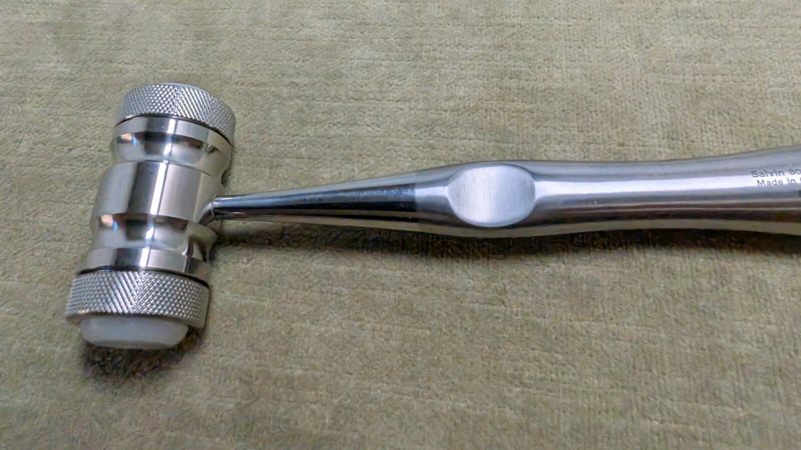 Salvin Mallet – Medical Hammer with Nylon Discs/Plastic Tips MEAD