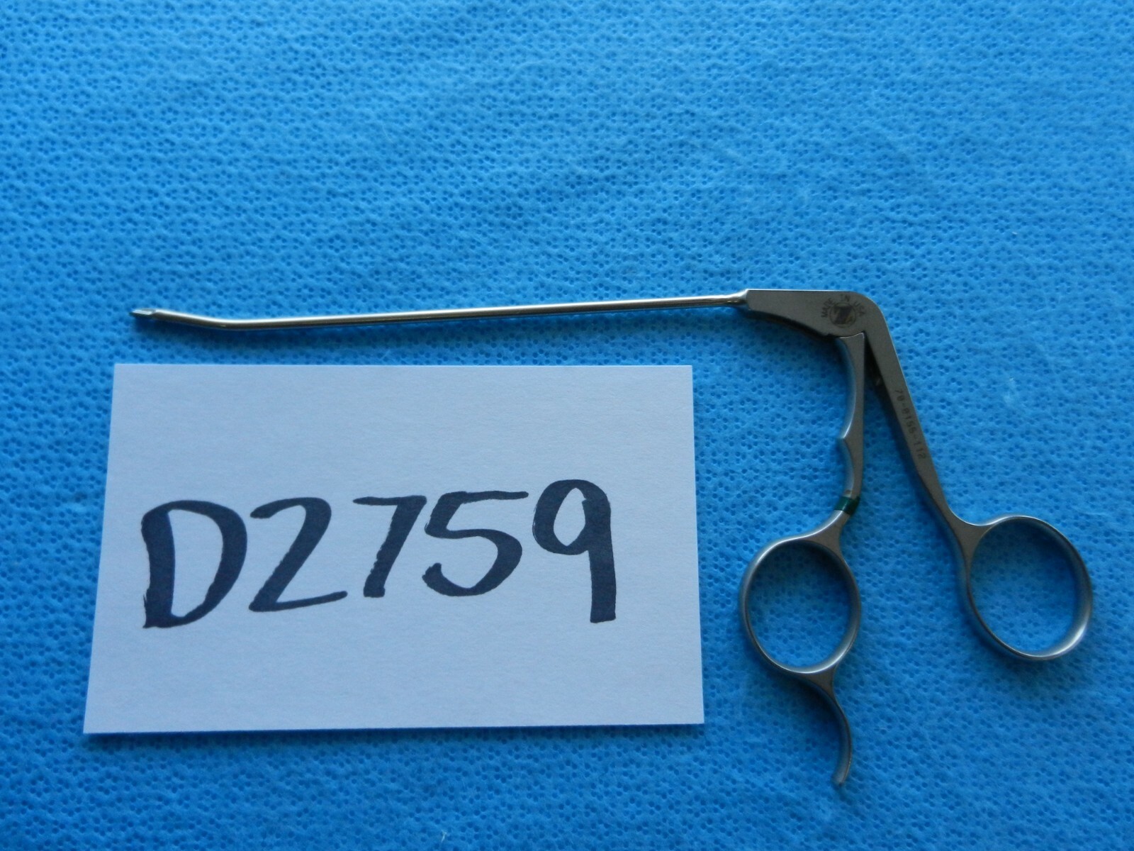D2759 Zimmer Surgical 2.75mm Up Angled Punch Forceps 70-0155-112