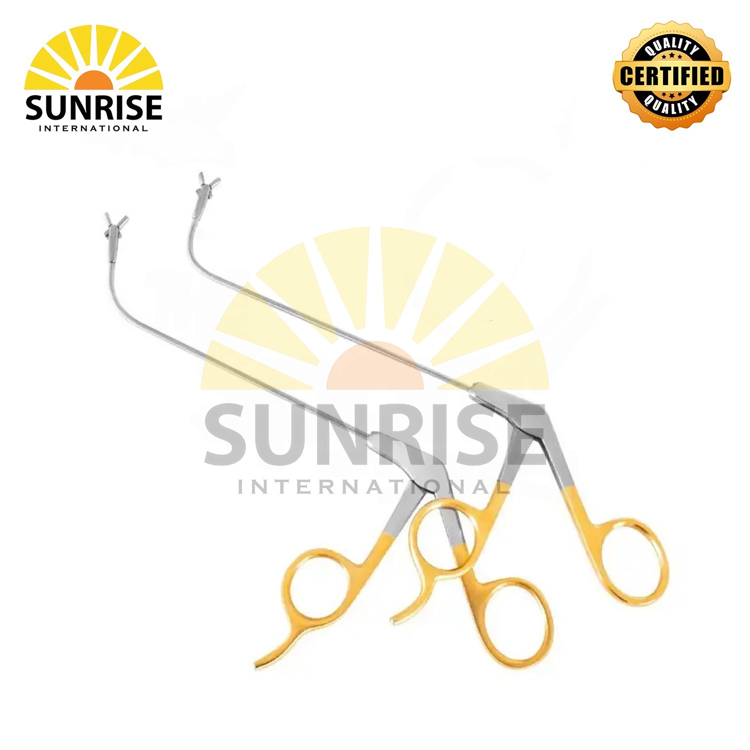 Frontal sinus recess giraffe forceps working length 130mm Surgical Instruments