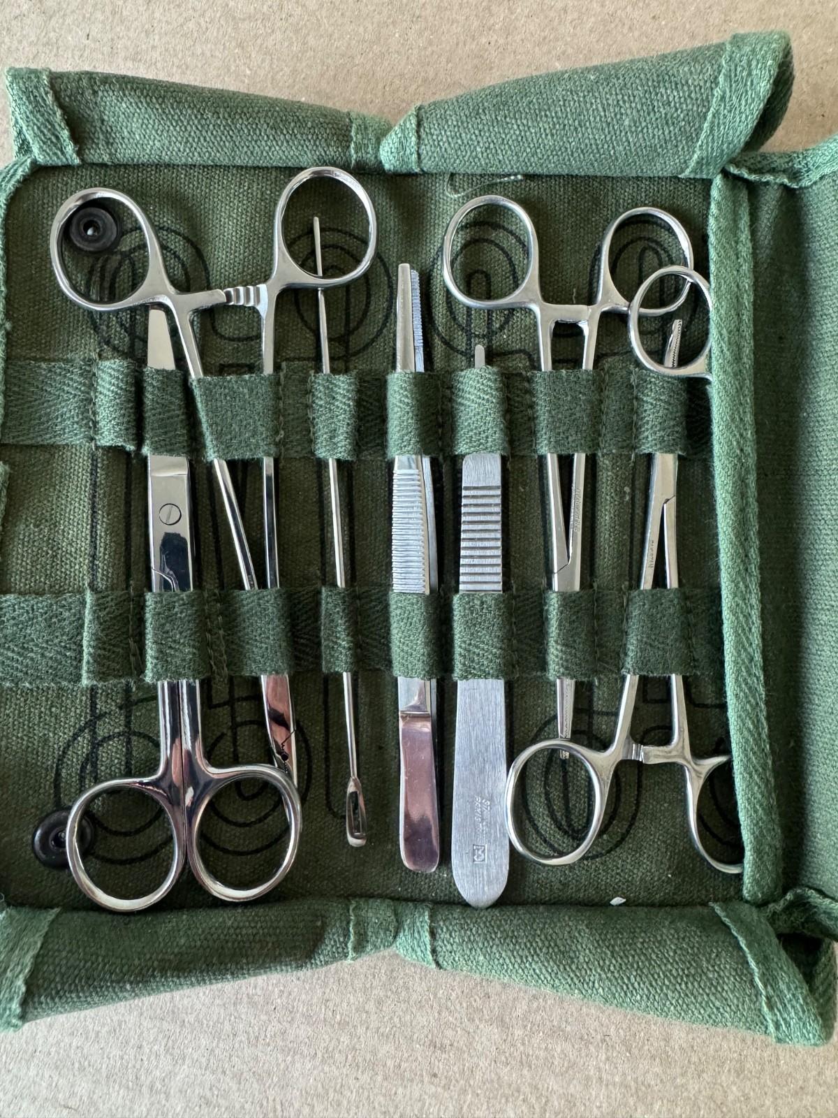 US Surgical Instrument Kit for Minor Surgery Military Army