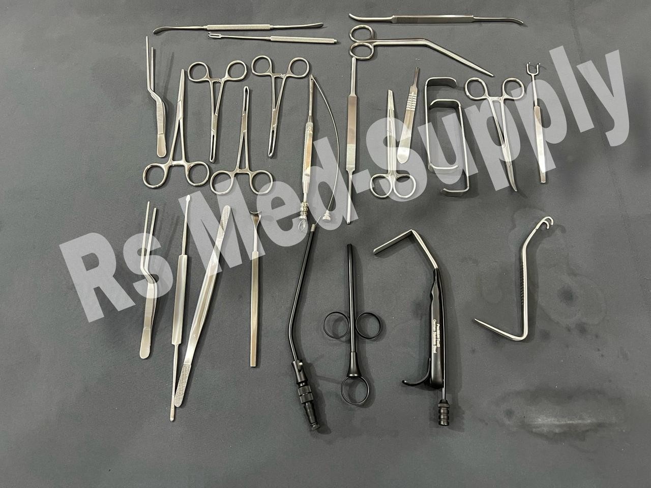 25 PCS Plastic Surgery Surgical Instruments Kit
