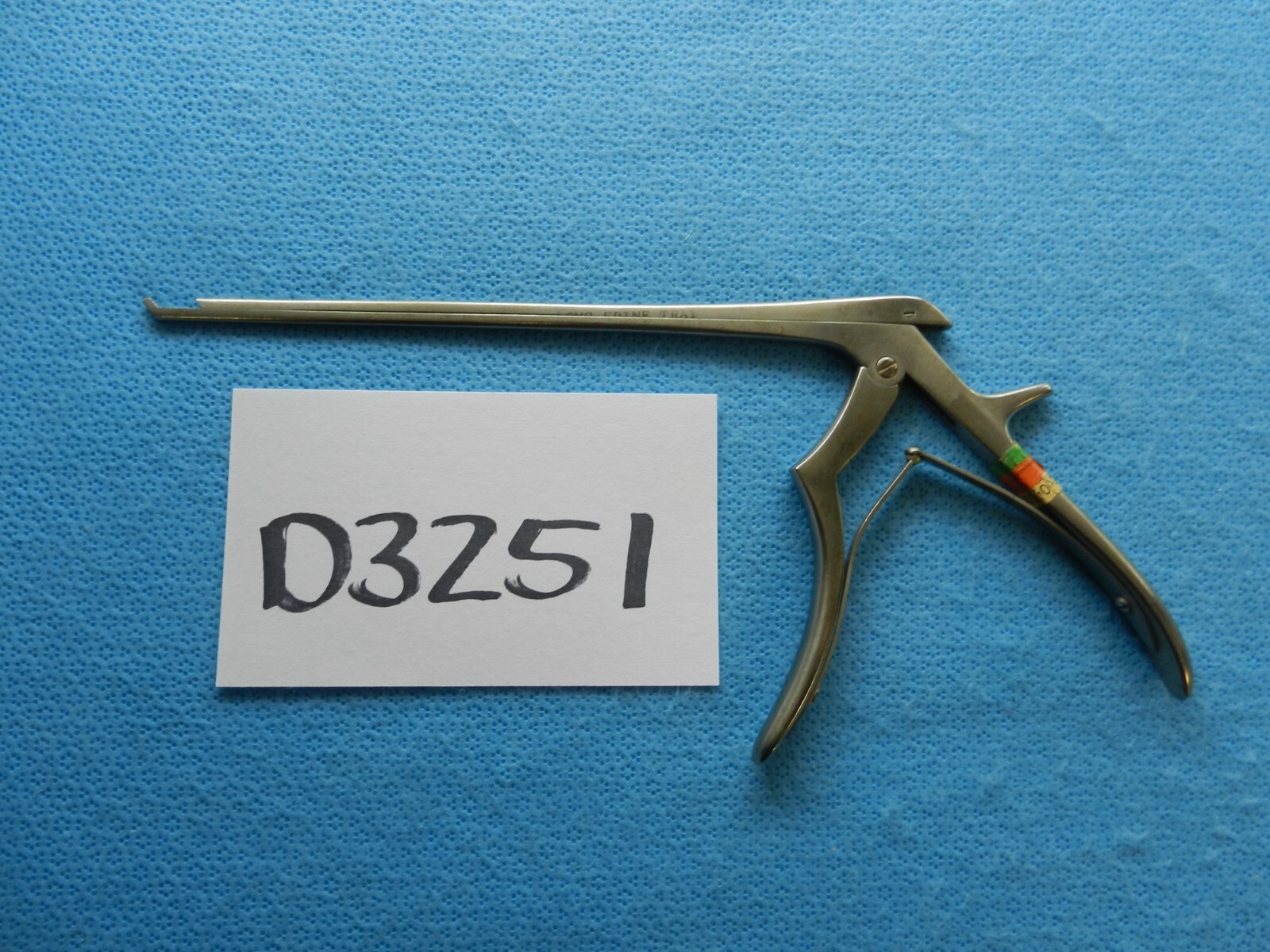 D3251 Codman Symmetry Surgical 3mm 40 Degree 8in Rongeur 53-1414