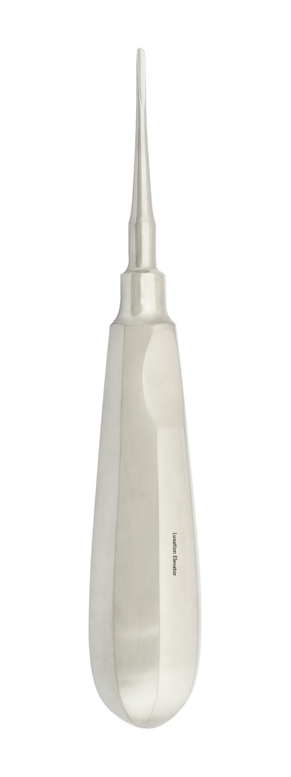 Dental Luxation Elevator, Straight Tip, 4 mm wide