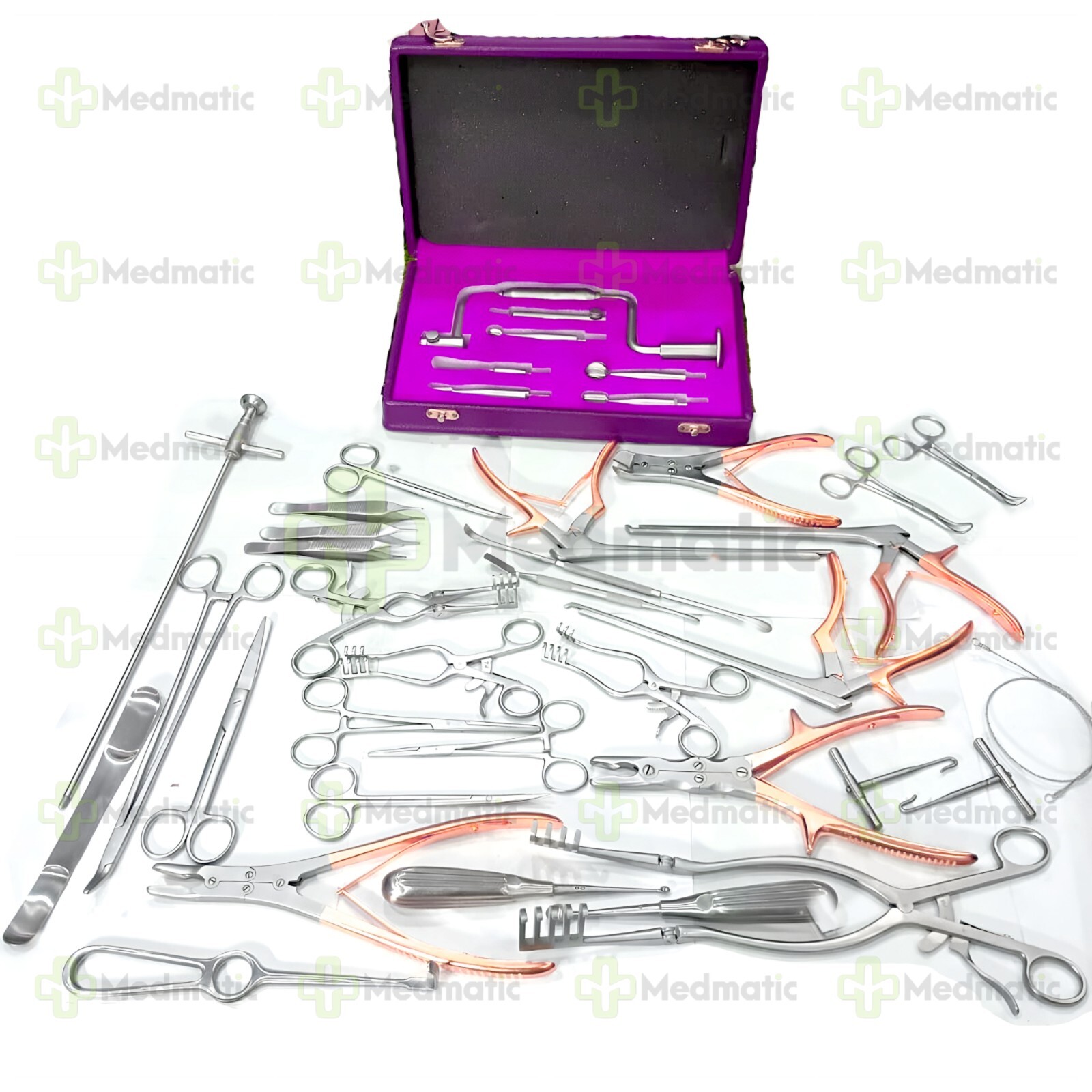 Craniotomy Instrument Set For Neuro Surgery Stainless Steel Complete System