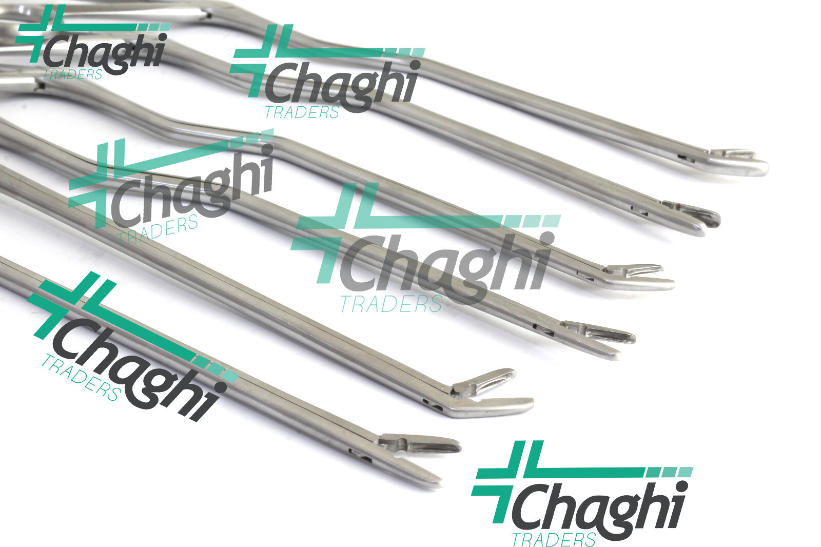 Rongeur Bayonet Disc Cushing Forceps Straight Up 2,4 mm 6 PCs Set By CHaghi Trad