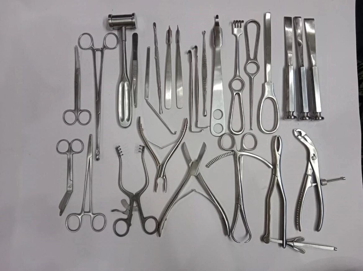Basic Orthopedic Surgery Kit German Orthopedic Surgical instruments Set of 25 PC