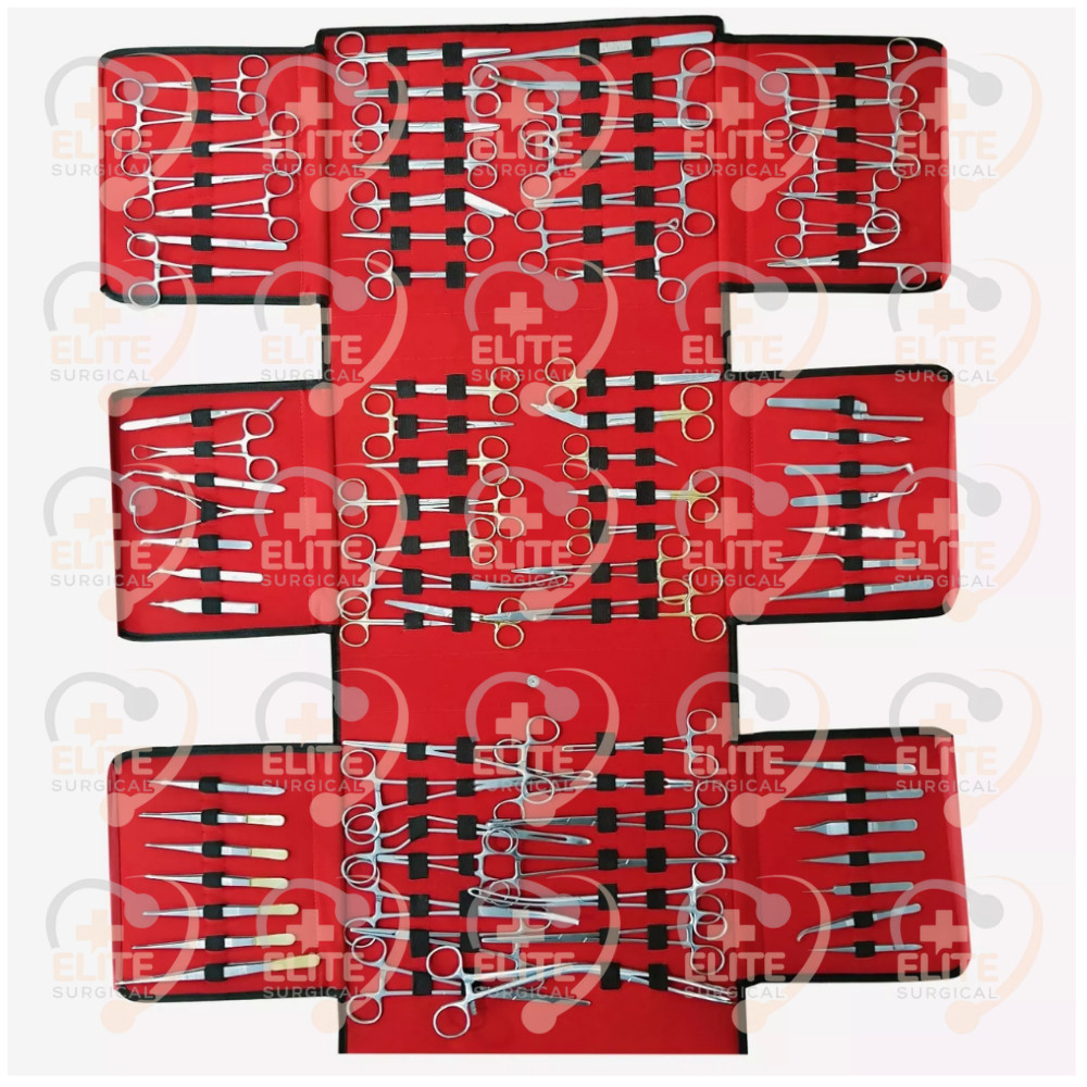 Basic High Quality Stainless Steel Complete 101 pcs Surgical Instruments Kit