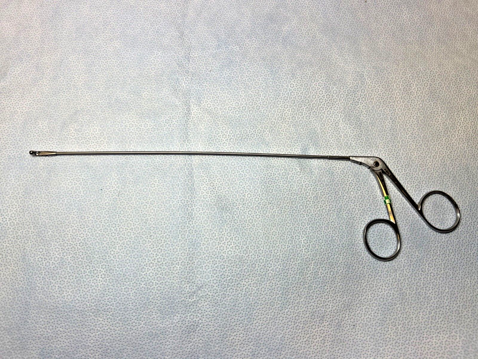 Karl Storz 8591 W Biopsy Cup Forceps Curved Left 13-1/2″ Length