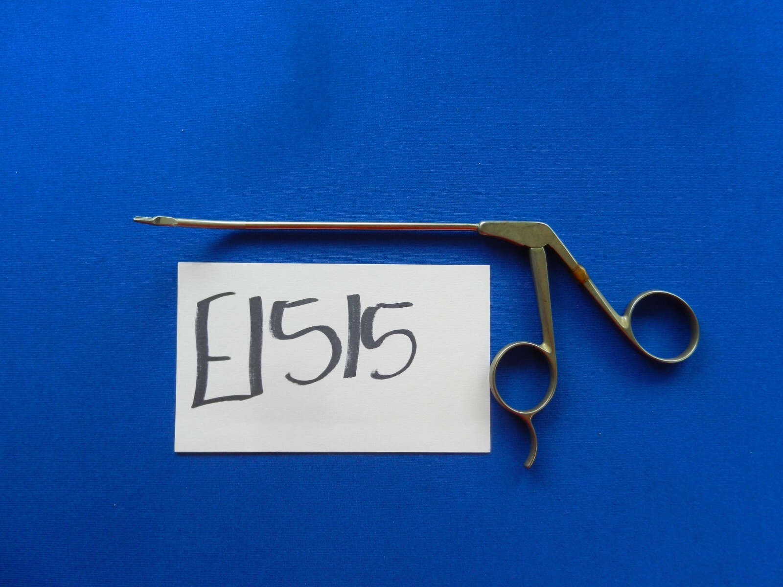 E1515 Shutt Linvatec 2.75mm Mini Aggressor 30 Degree Left Forceps 13cm 31.12133