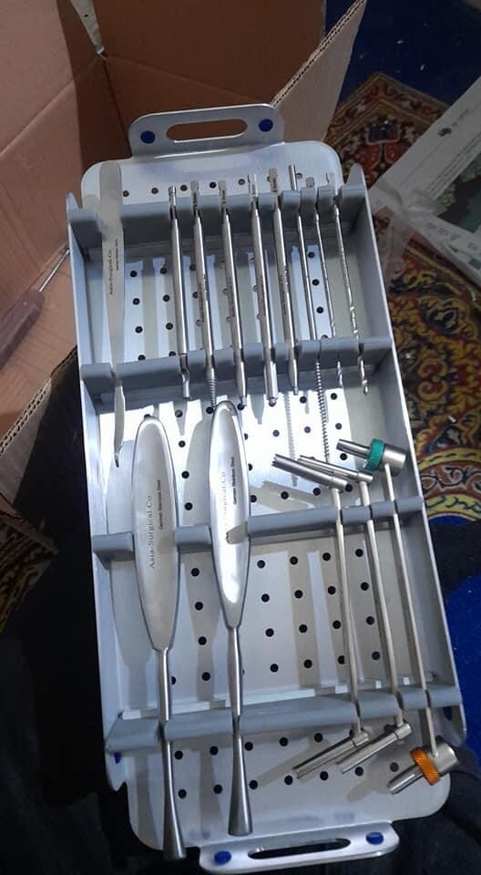 Small Fragment Set Locking And Non locking Instruments Orthopedic Set