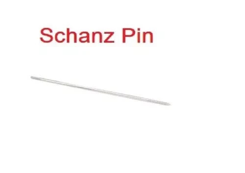 Orthopedic Schanz Pin 3.5 mm X 150 mm lot of 50 pcs surgical instrument