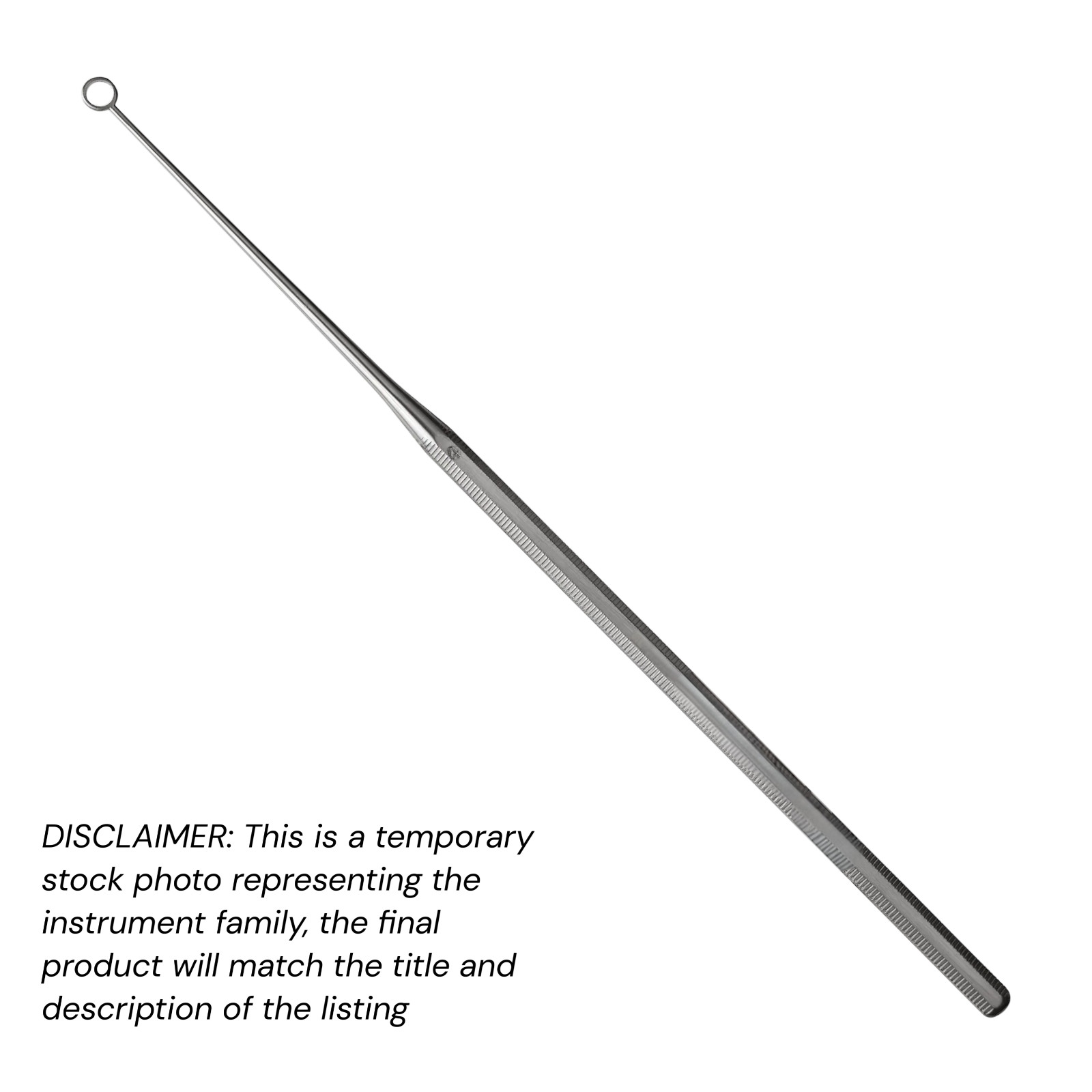 20 pcs Buck Ear Curettes 5.75″ Angled Blunt #00 (1.5mm) Stainless Economy
