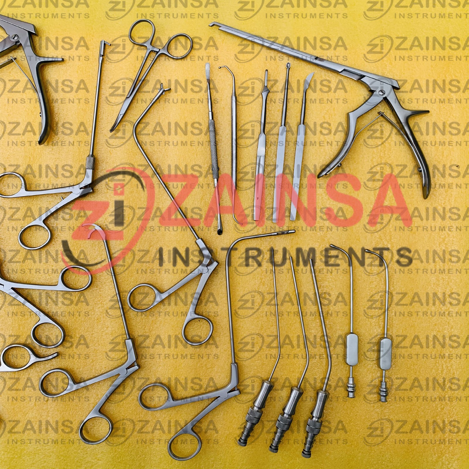 FESS INSTRUMENTS SET ENDOSCOPIC SINUS SURGERY ENT INSTRUMENT SET A+ GERMAN STEEL