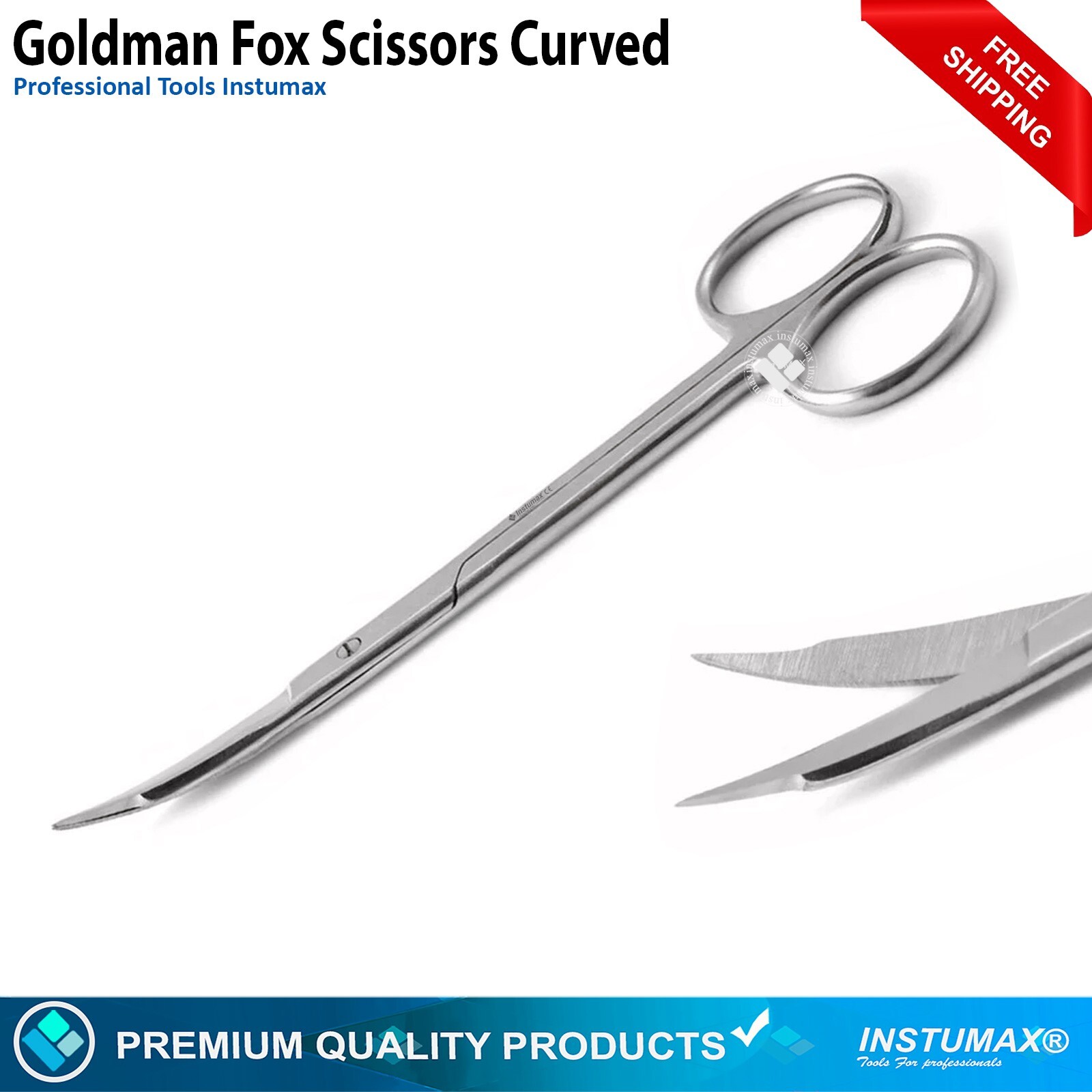Stainless Steel Scissors Forceps Minnesota Retractor Surgical Instruments 6-Pcs