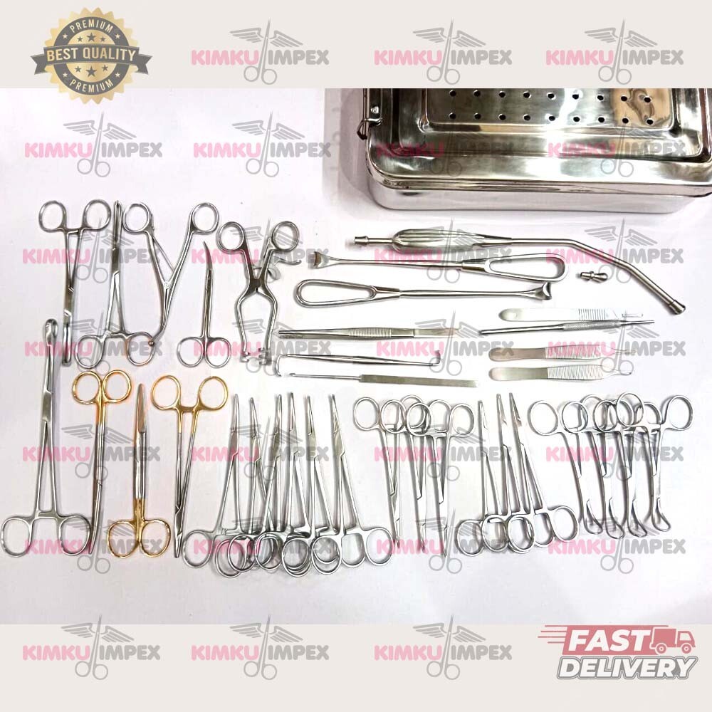 Tracheostomy Surgical Surgery Orthopedic Instruments 32 PCs Set