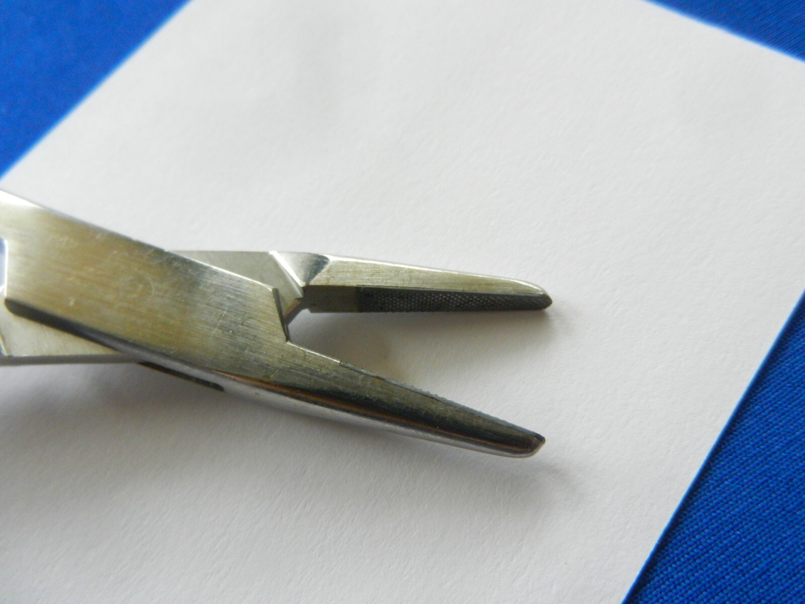 E1896 Jarit Surgical 121-180 Masson Solid Jaw Needle Holder 10.75″ Length