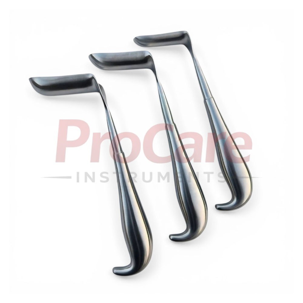Hill-Ferguson Rectal Retractor 3 Pcs Set Small/Medium/Large Surgical Instruments