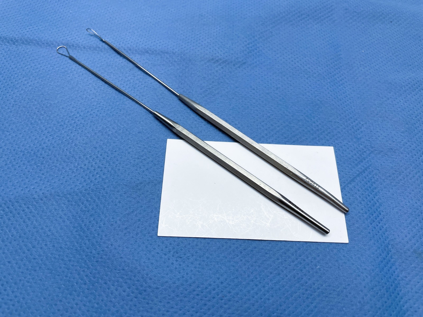 V. Mueller AU5611 AU5612 Billeau Curette Set, Flexible Loop, 7″, 2 units