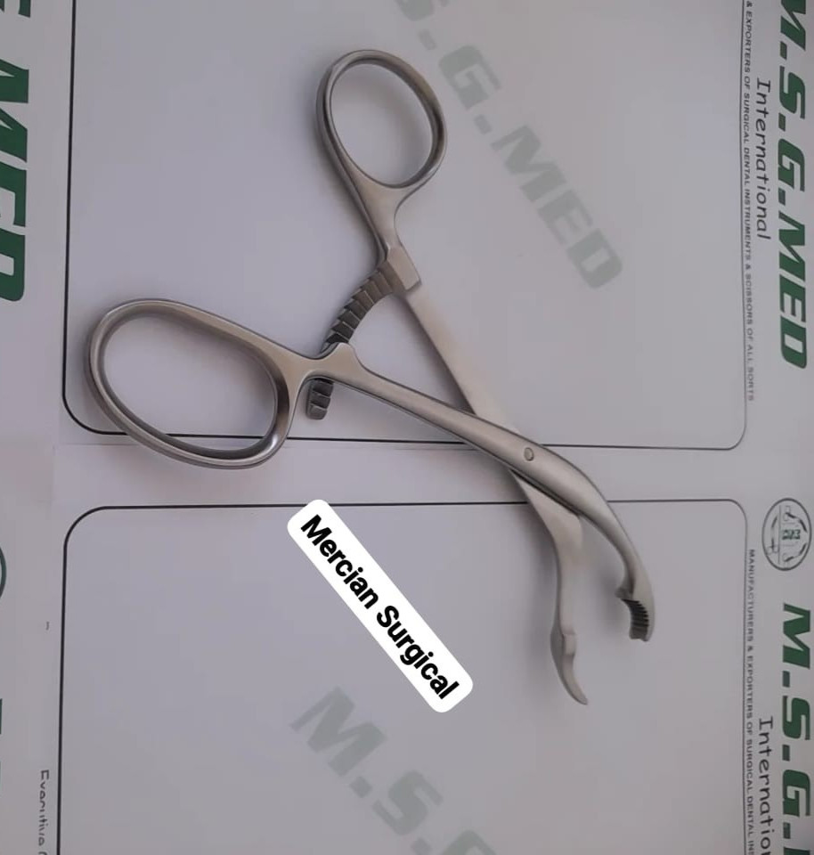 Verbrugge Bone Holding Forceps 17cm Stainless Steel Orthopedic Instrument