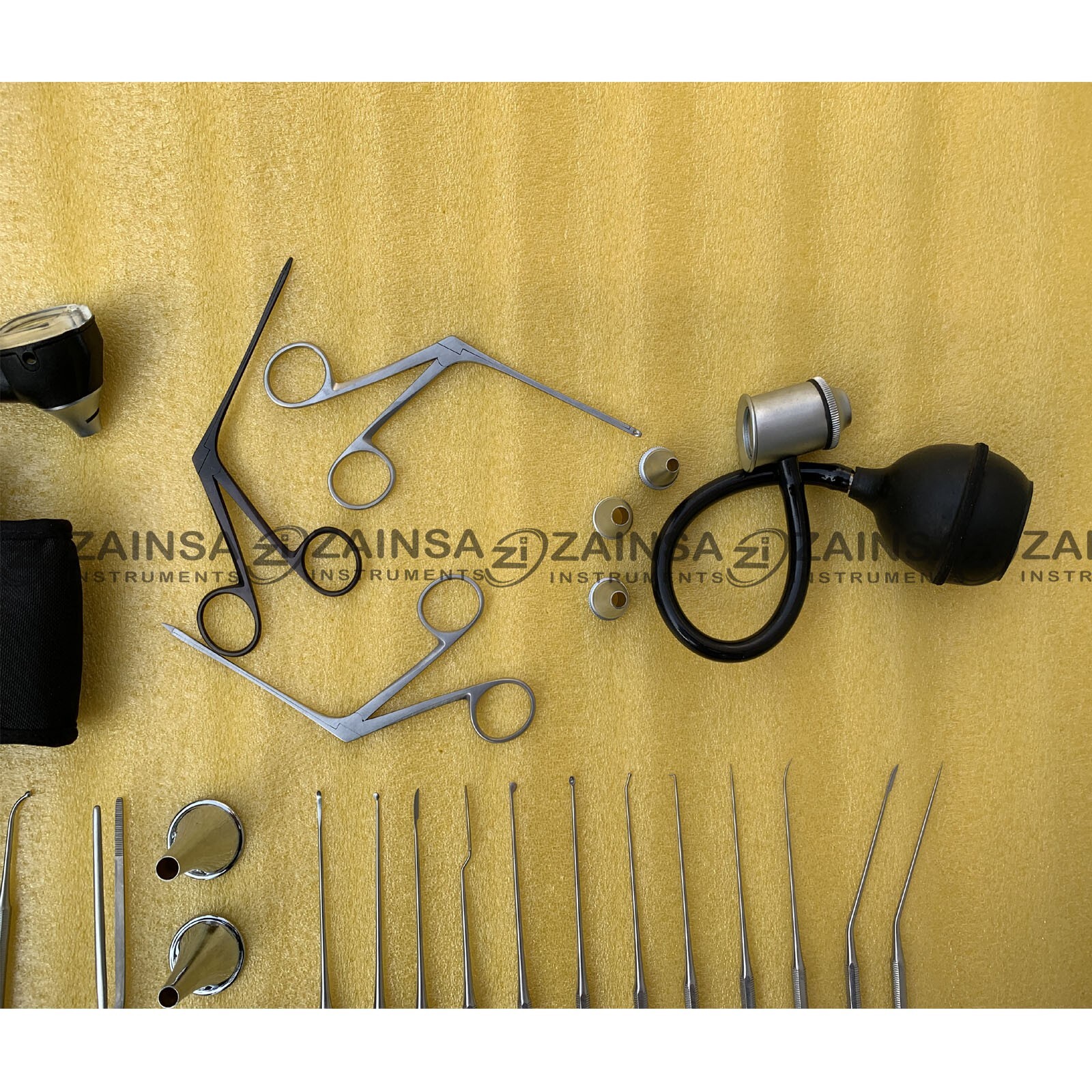 Ent Instrument Set, Micro Shea, Ear Forceps, Mini Otoscope, Surgical Instruments