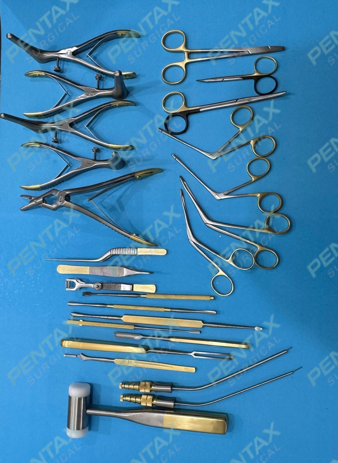 Septoplasty & Nasal Surgery Instruments Set, ENT/Rhinoplasty & Plastic Surgery